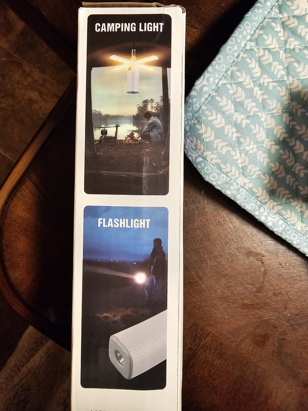 LED Camping Light & Flashlight - White